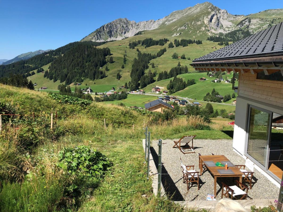 Alpine Dream Chalet With Spa Close To Lake Geneva Les Mosses Екстериор снимка