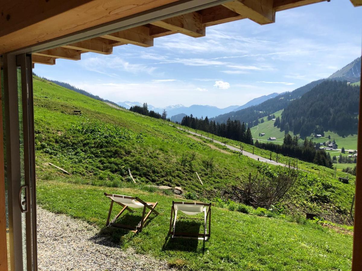Alpine Dream Chalet With Spa Close To Lake Geneva Les Mosses Екстериор снимка
