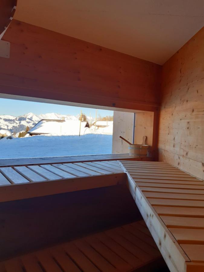Alpine Dream Chalet With Spa Close To Lake Geneva Les Mosses Екстериор снимка