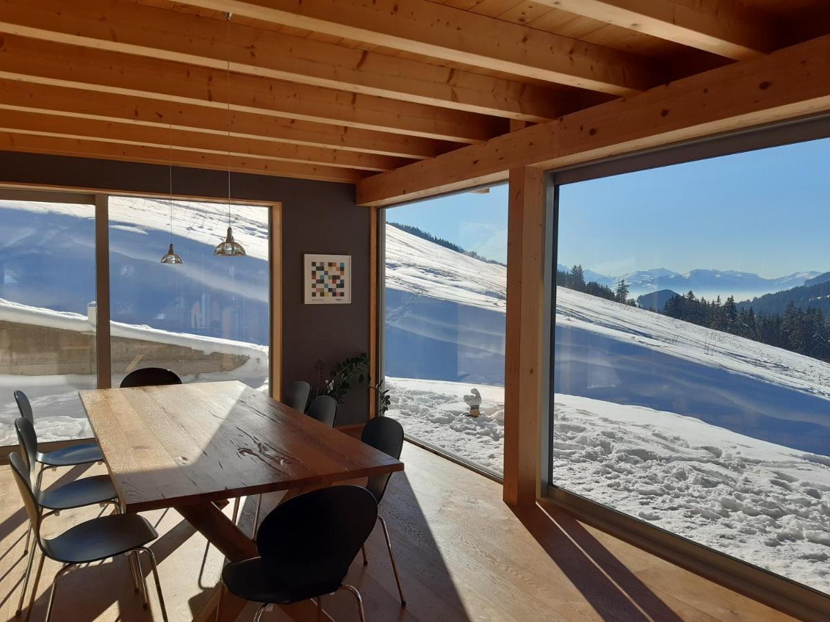 Alpine Dream Chalet With Spa Close To Lake Geneva Les Mosses Екстериор снимка