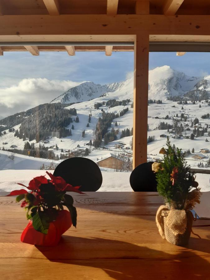 Alpine Dream Chalet With Spa Close To Lake Geneva Les Mosses Екстериор снимка