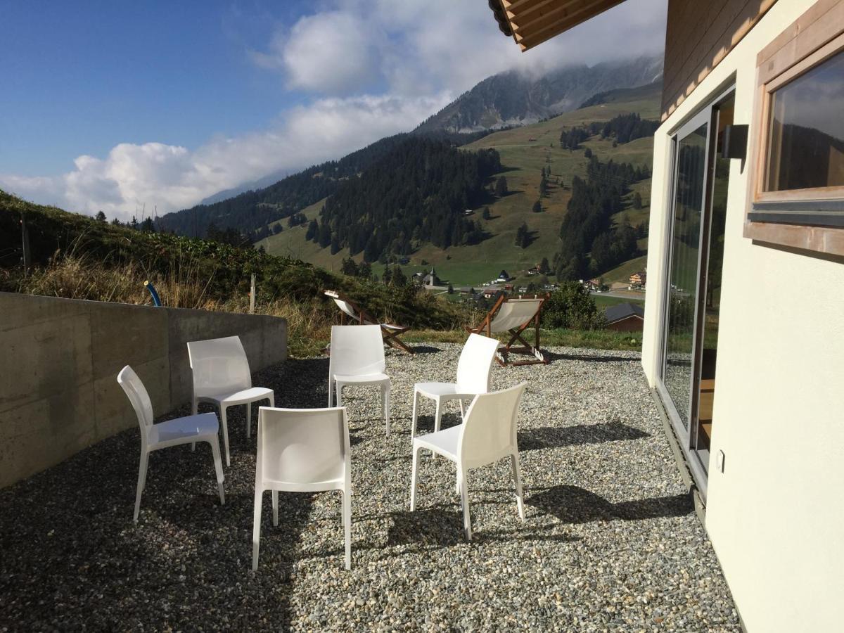 Alpine Dream Chalet With Spa Close To Lake Geneva Les Mosses Екстериор снимка