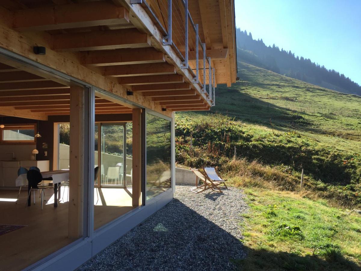 Alpine Dream Chalet With Spa Close To Lake Geneva Les Mosses Екстериор снимка